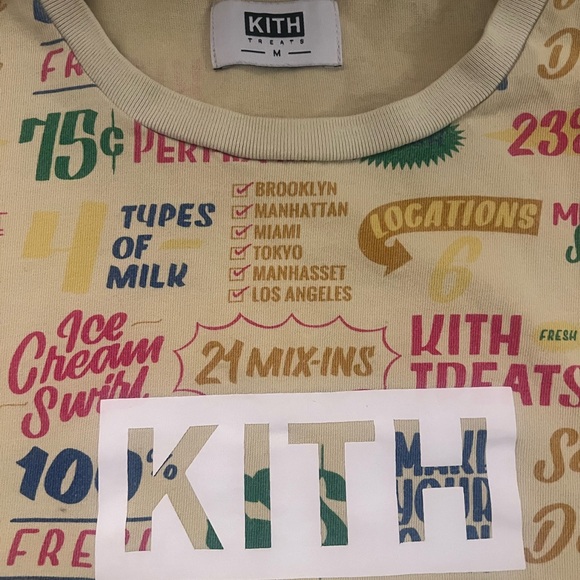 Kith Treats Rare Tee - Yellow - Picture 2 of 2